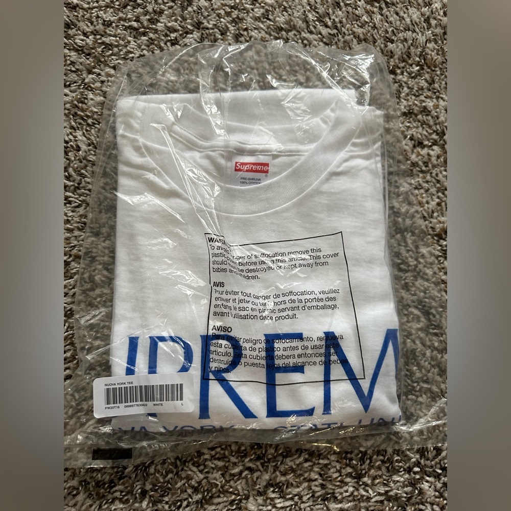 Supreme Nuova York Tee L